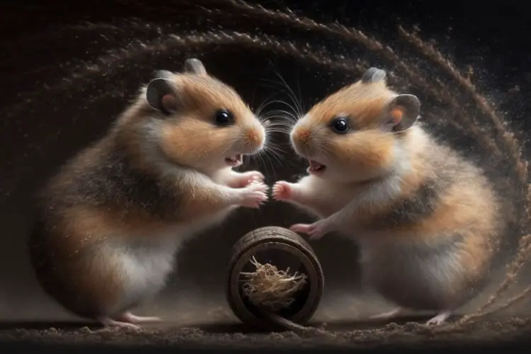 por que se pelean los hamsters Por qué se pelean los hámsters